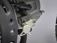 OPMID CNC Front hose guide & O2 sensor guard (Black & Silver)