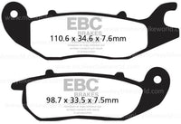 EBC Double-H Series Sintered Brake Pads (Front & Rear)