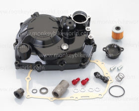 Kitaco - Clutch Cover Kit (Black or Silver)| Monkey Bike World Kitaco - Clutch Cover Kit (Black or Silver)| Monkey Bike World