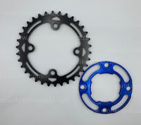 DProject - 34T/420 Rear Sprockets  (Red, Gold, Blue, Silver & Black)