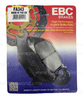 EBC Series Brake Pads (Front FA375 & Rear FA343)