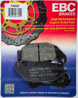 EBC Series Brake Pads (Rear FA629)