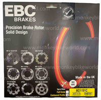 EBC Brake Rotor (Contoured) MD1191C To Fit Front