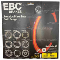 EBC Brake Rotor (Contoured) VR1191 To Fit Front
